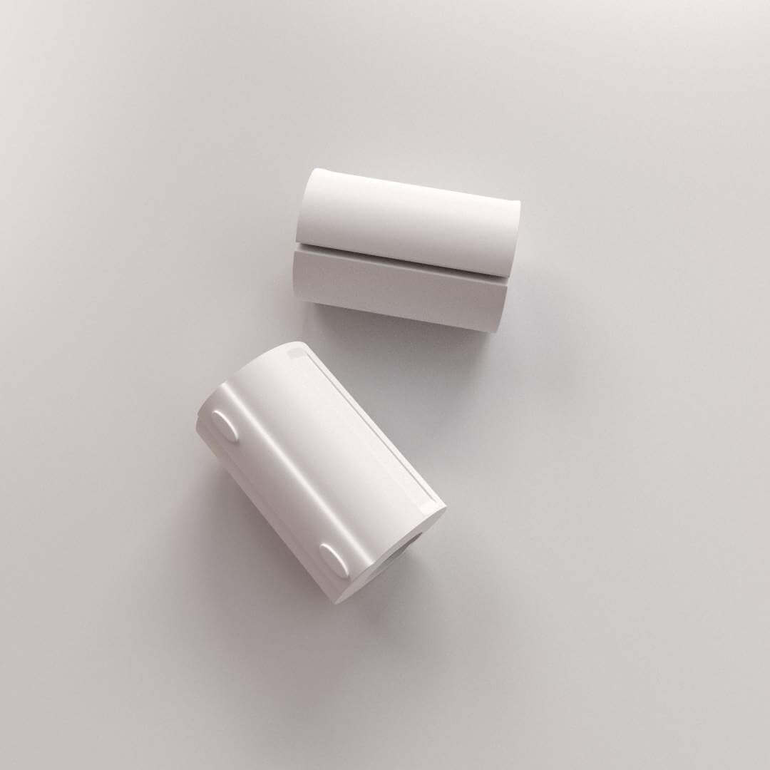 Ferrite Clamp 3D Model by firdz3d