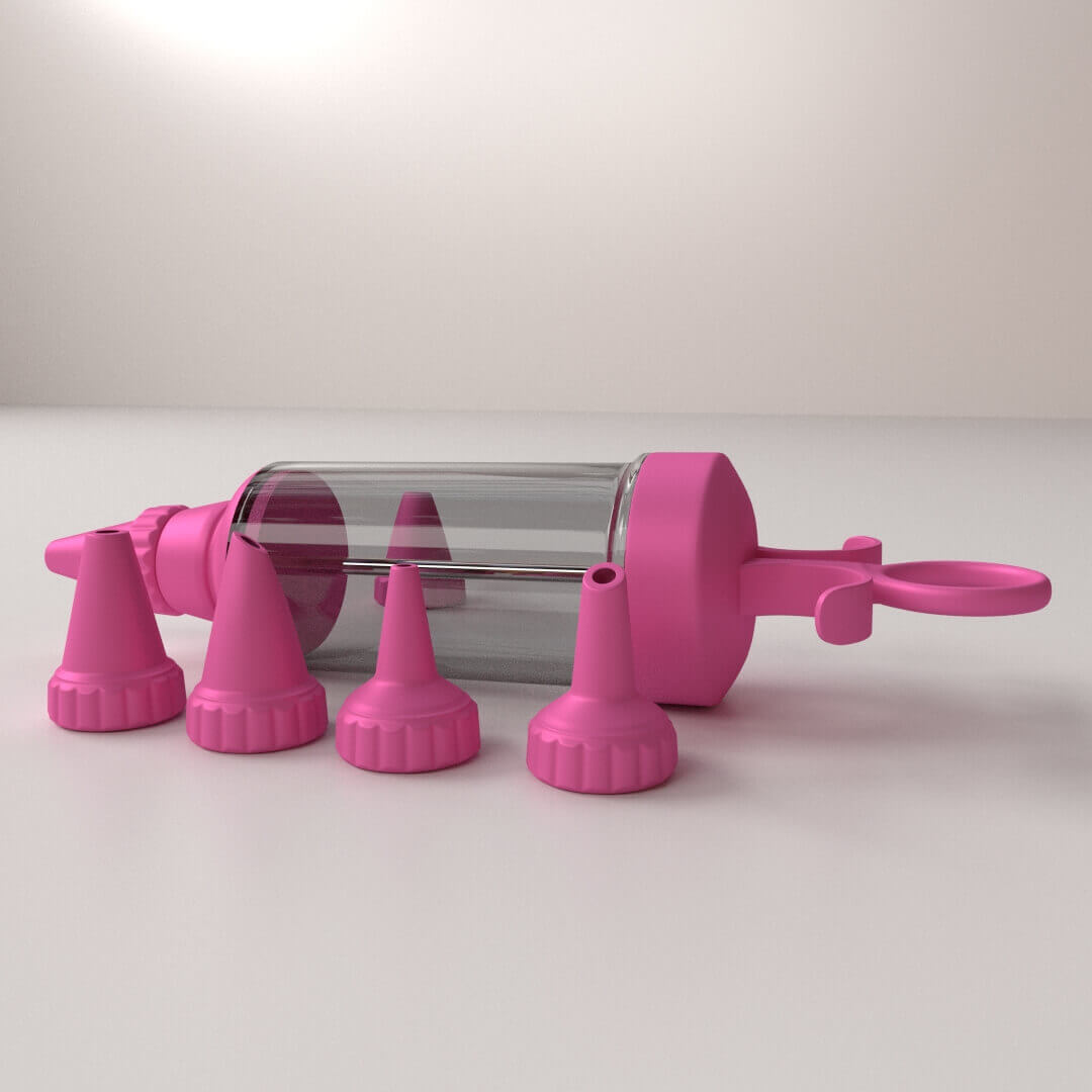 Icing Syringe - 3D Model by firdz3d