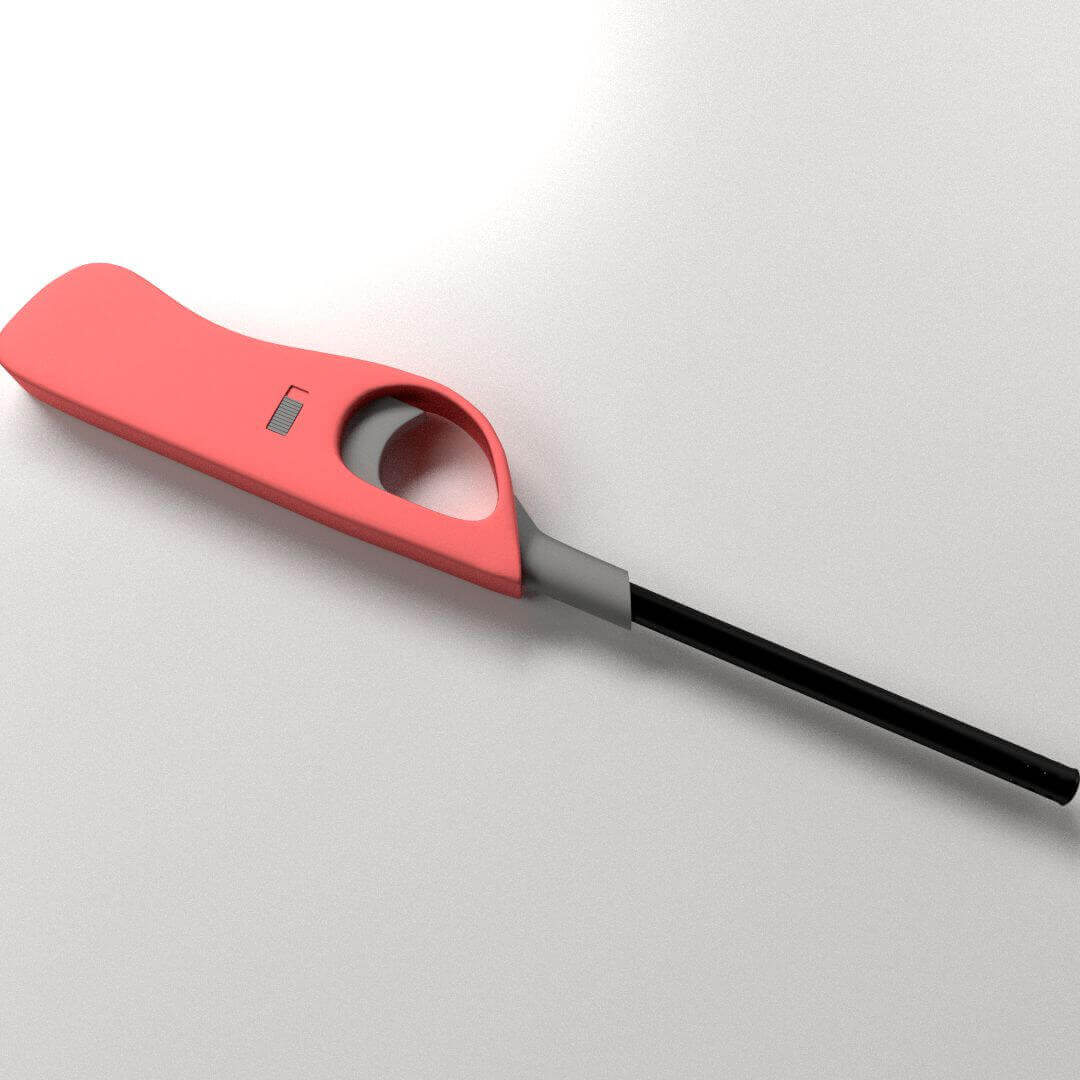 Kitchen Lighter 3D Model by firdz3d
