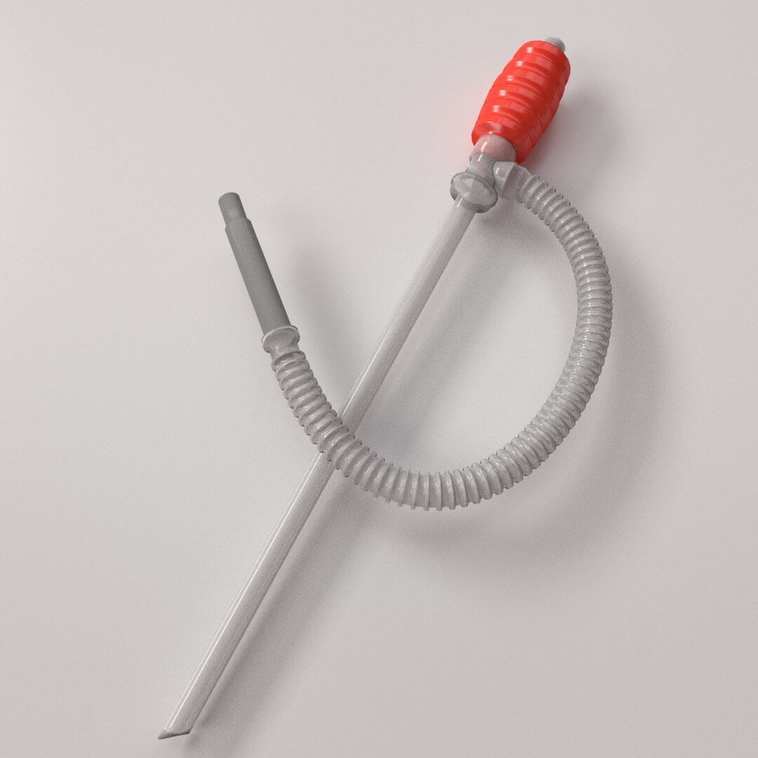 Manual Hand Siphon 3D Model by firdz3d