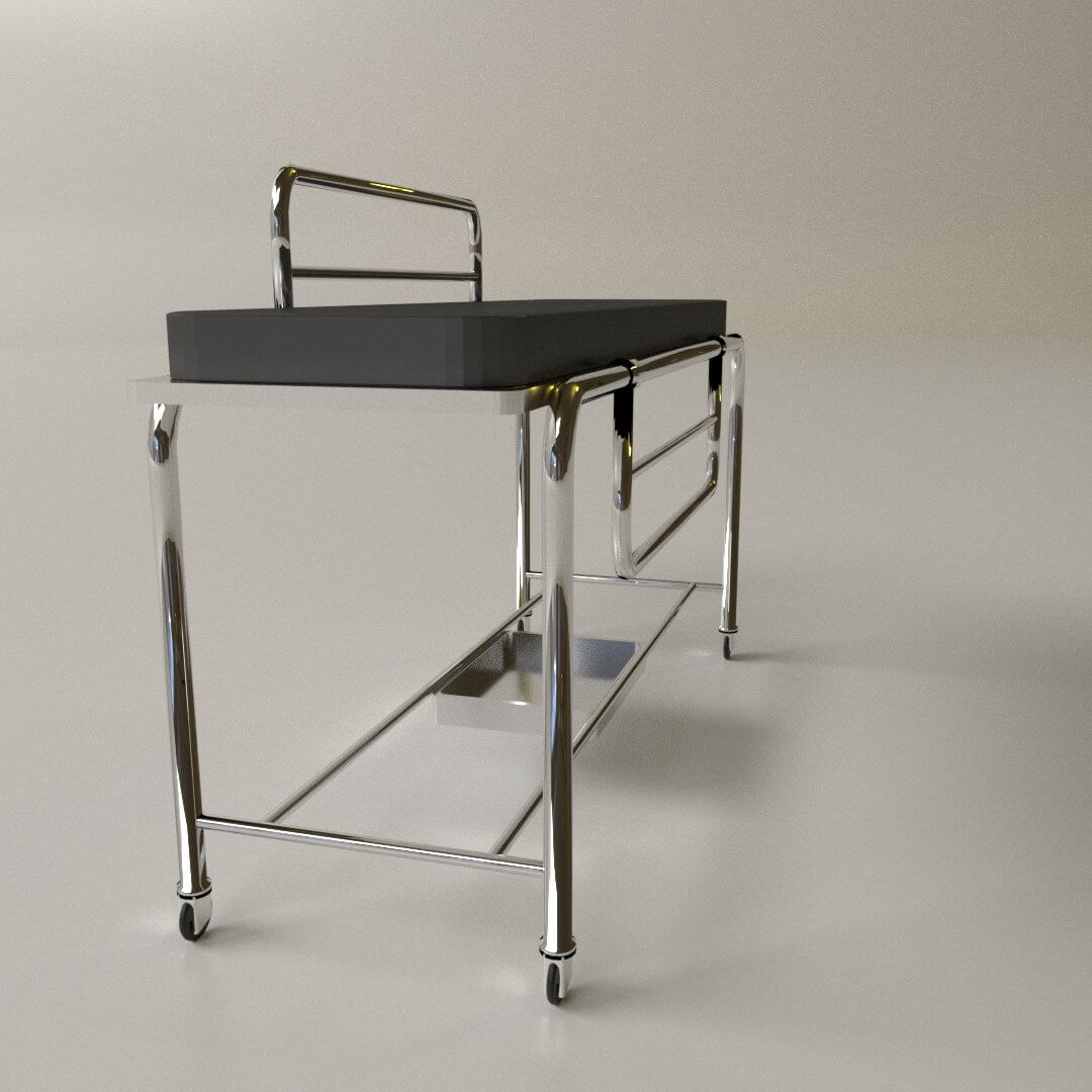 Medical Gurney 3D Model by firdz3d