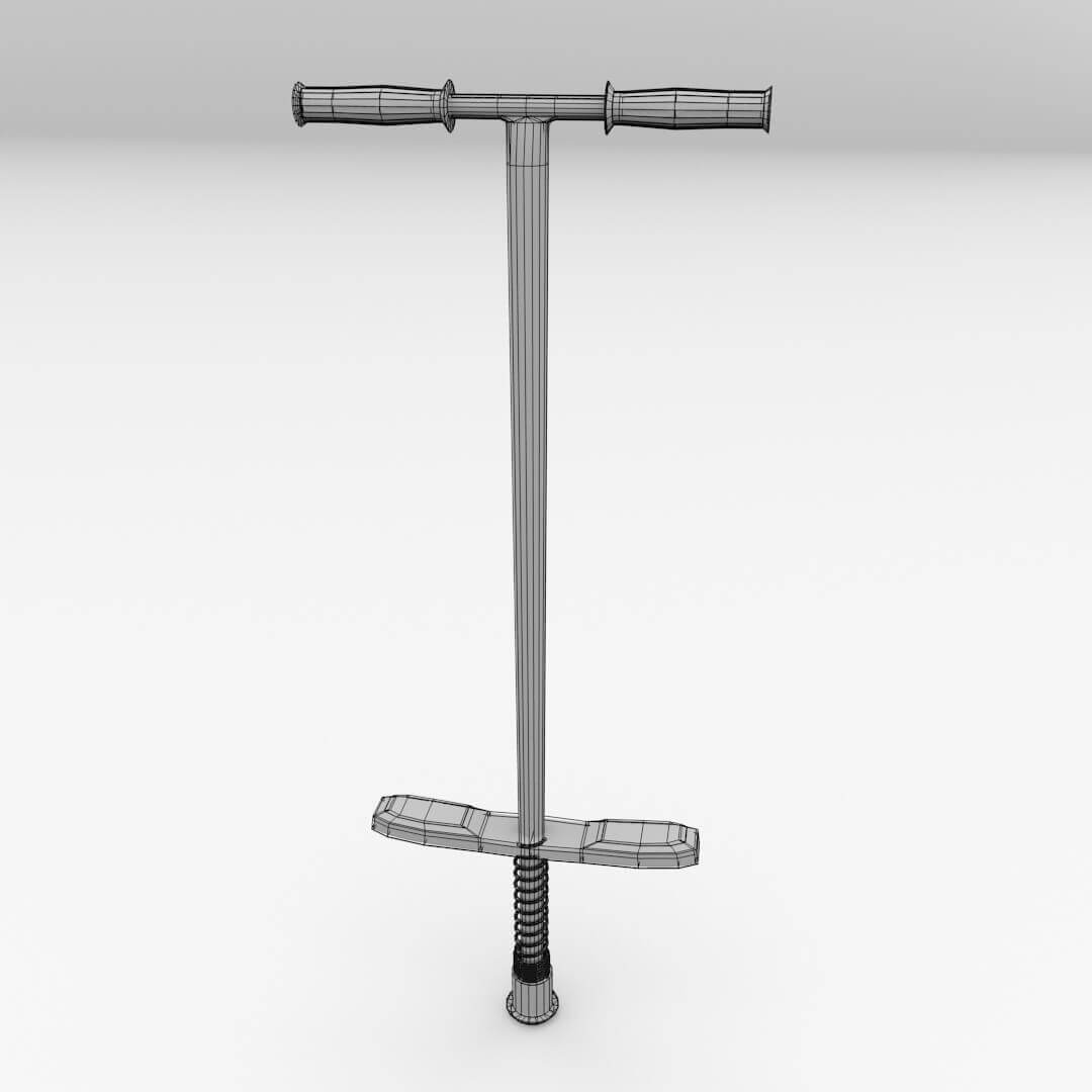 Pogo Stick 3D Model by firdz3d