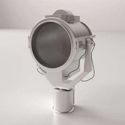 Structure Searchlight Searchlight - 3D Model by firdz3d