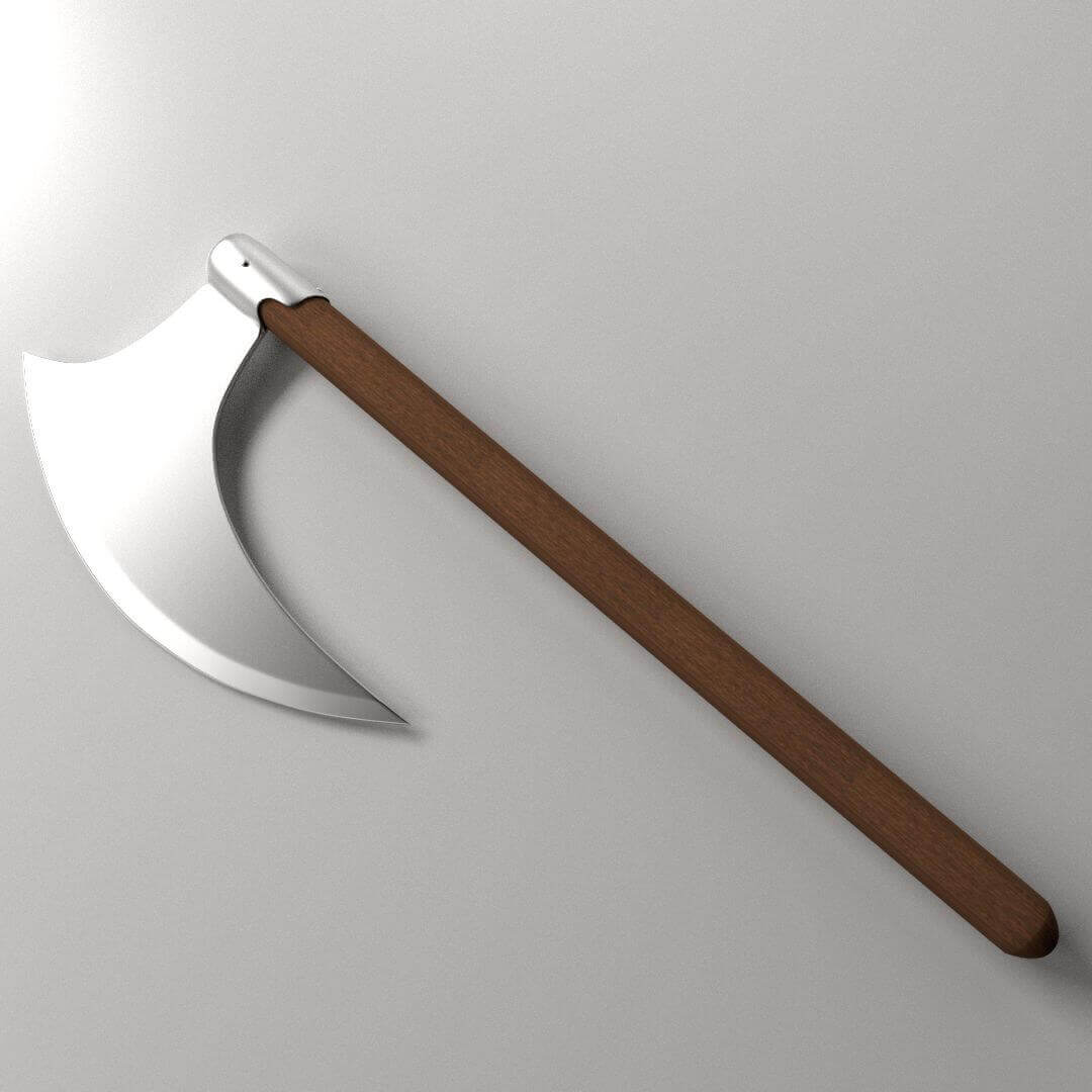 Sickle Axe 3D Model by firdz3d