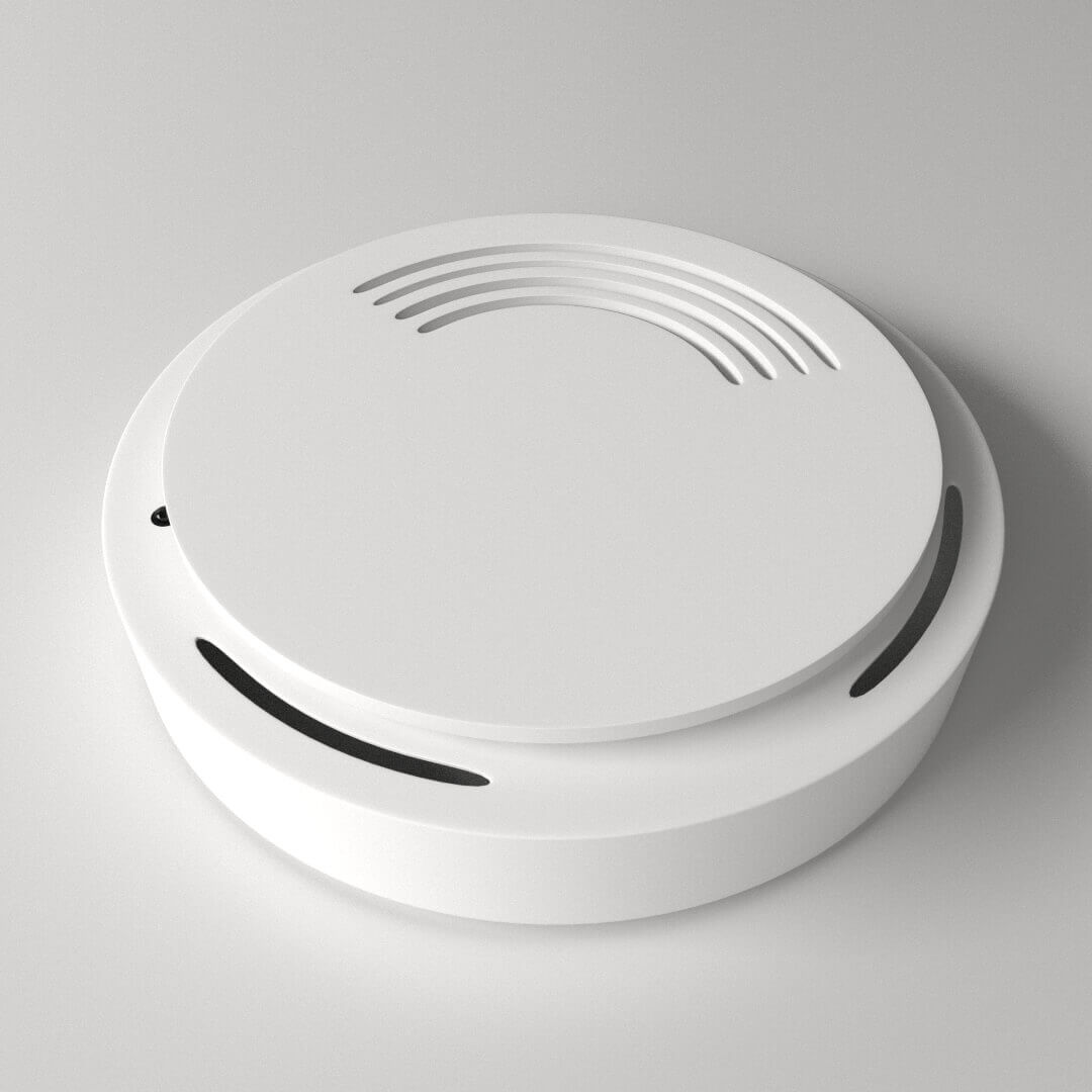 Smoke Detector 3D Model