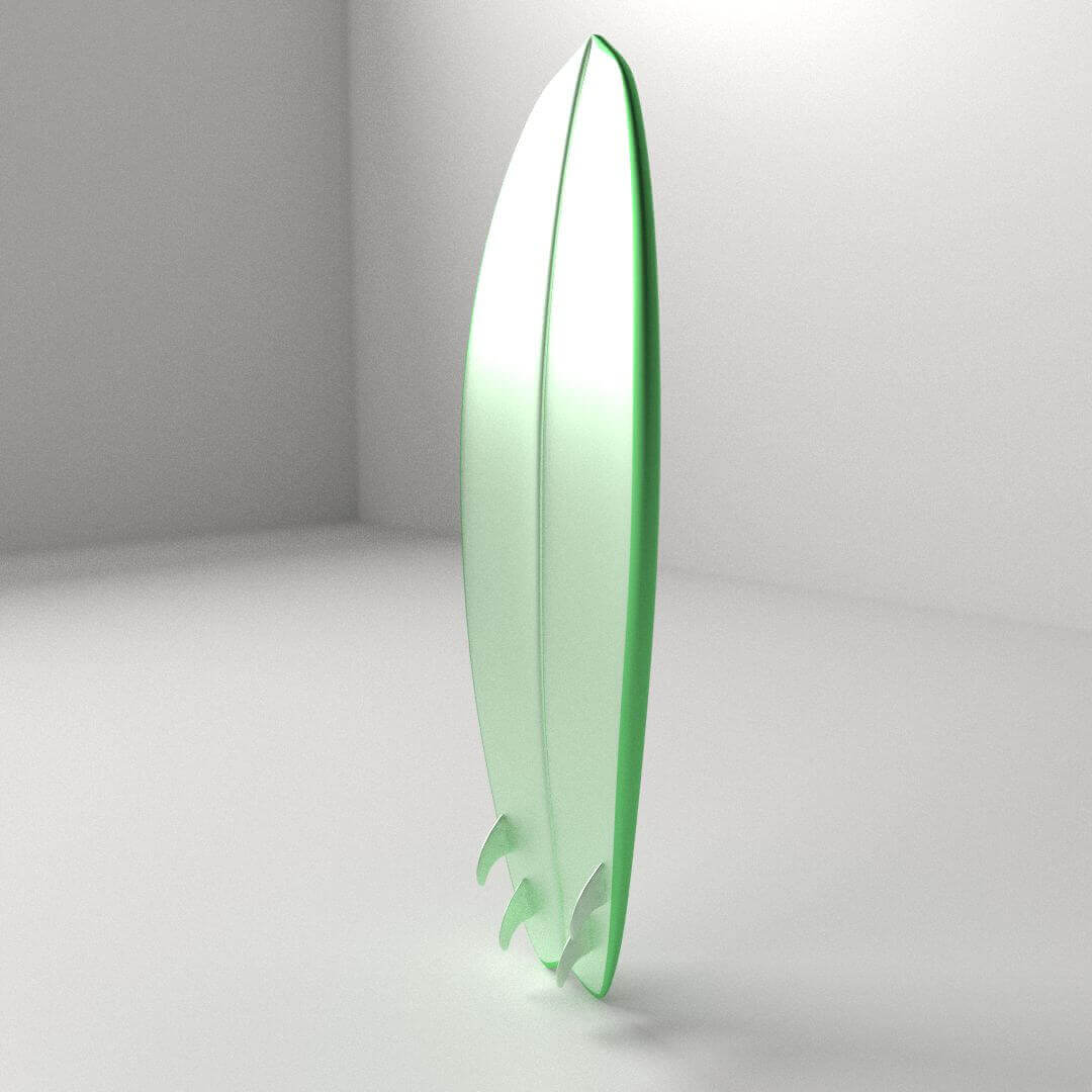 Surfboard 3D Model by firdz3d