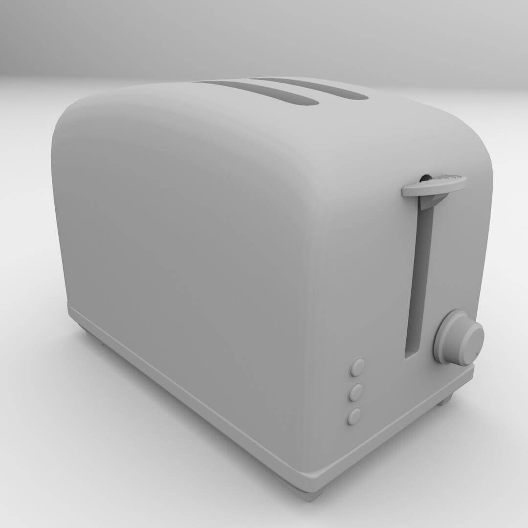 Toaster - 3D Model by firdz3d