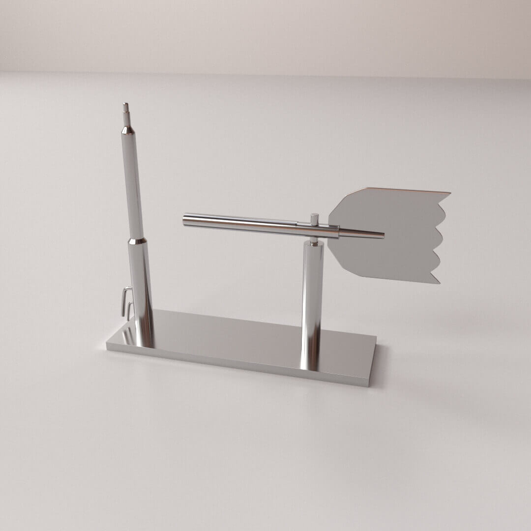 Tube Anemometer 3D Model by firdz3d
