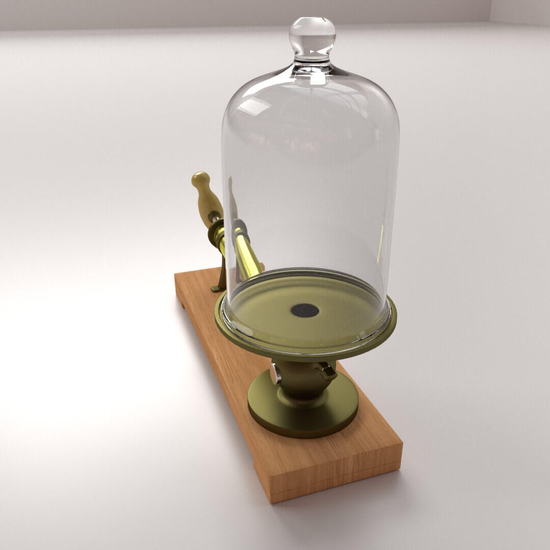 Vacuum Experiment 3D Model by firdz3d