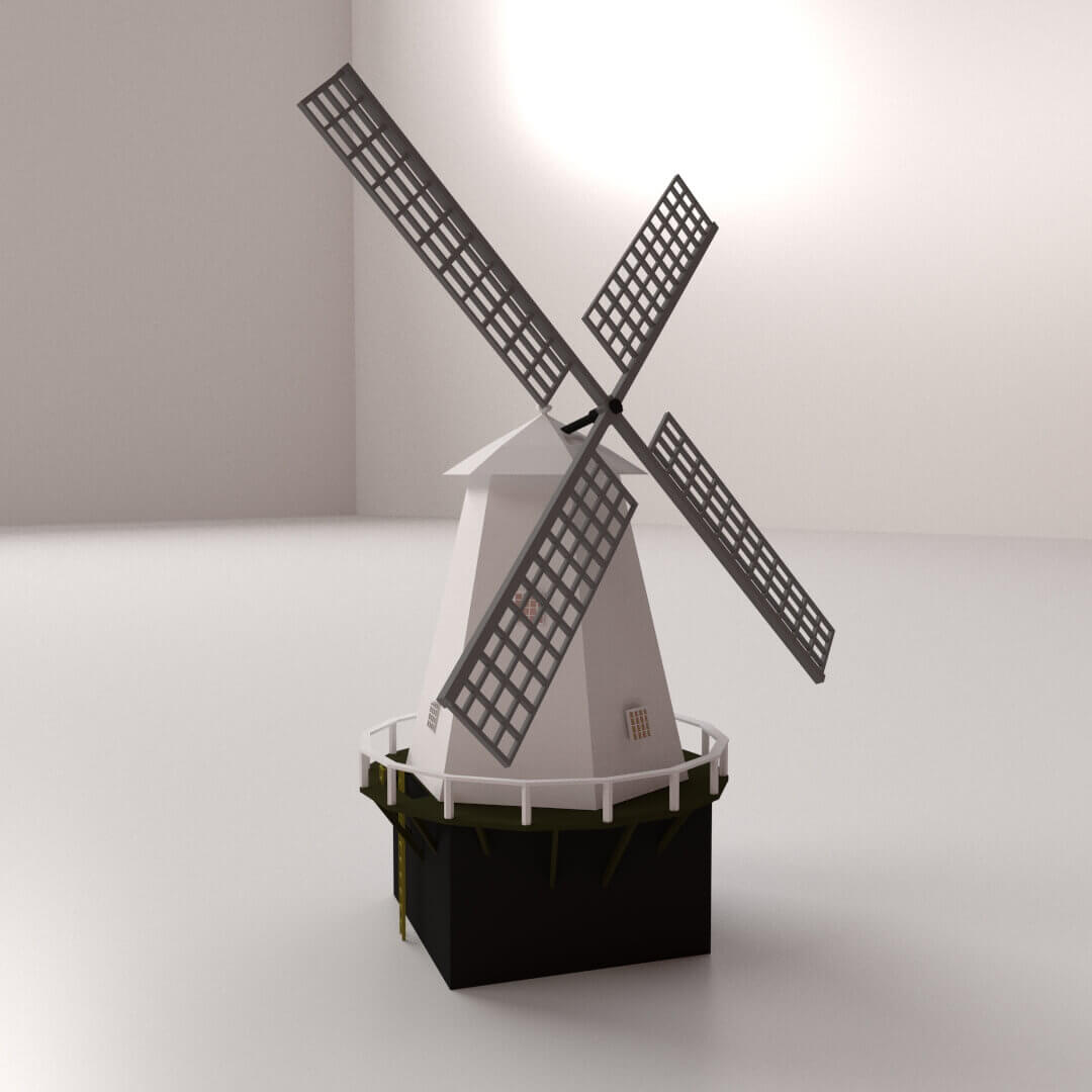 Windmill 3D Model