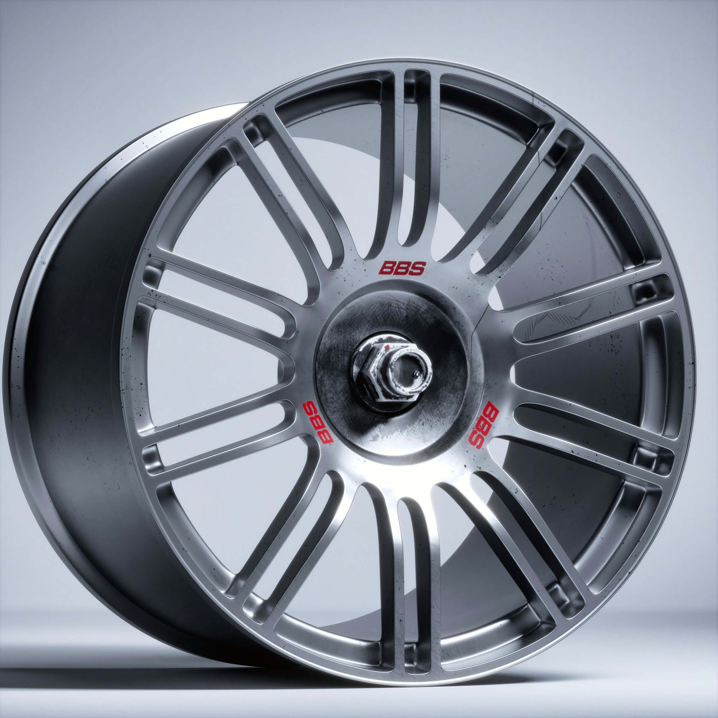 BBS Wheels - RE594 RE595 3D Model by flathat3d