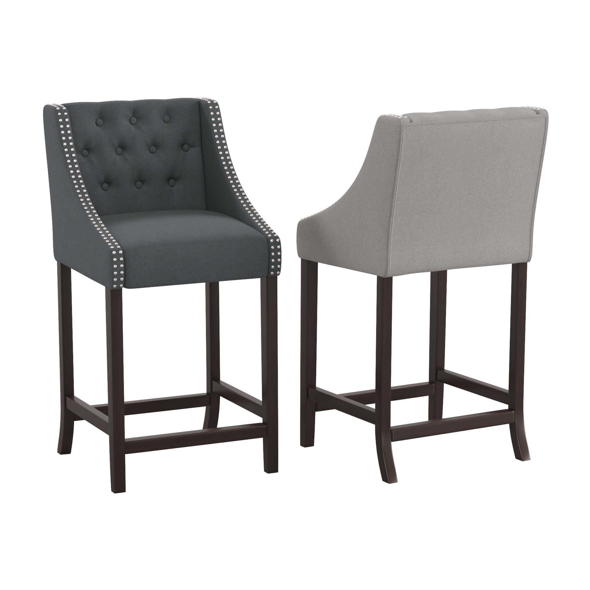 Bar Stool Carmel Series 30 Inch 3D Model by flawless3d