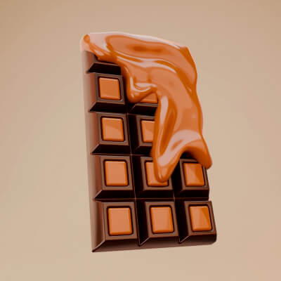 Blend 3D Models | Food And Drinks | Chocolate | RenderHub
