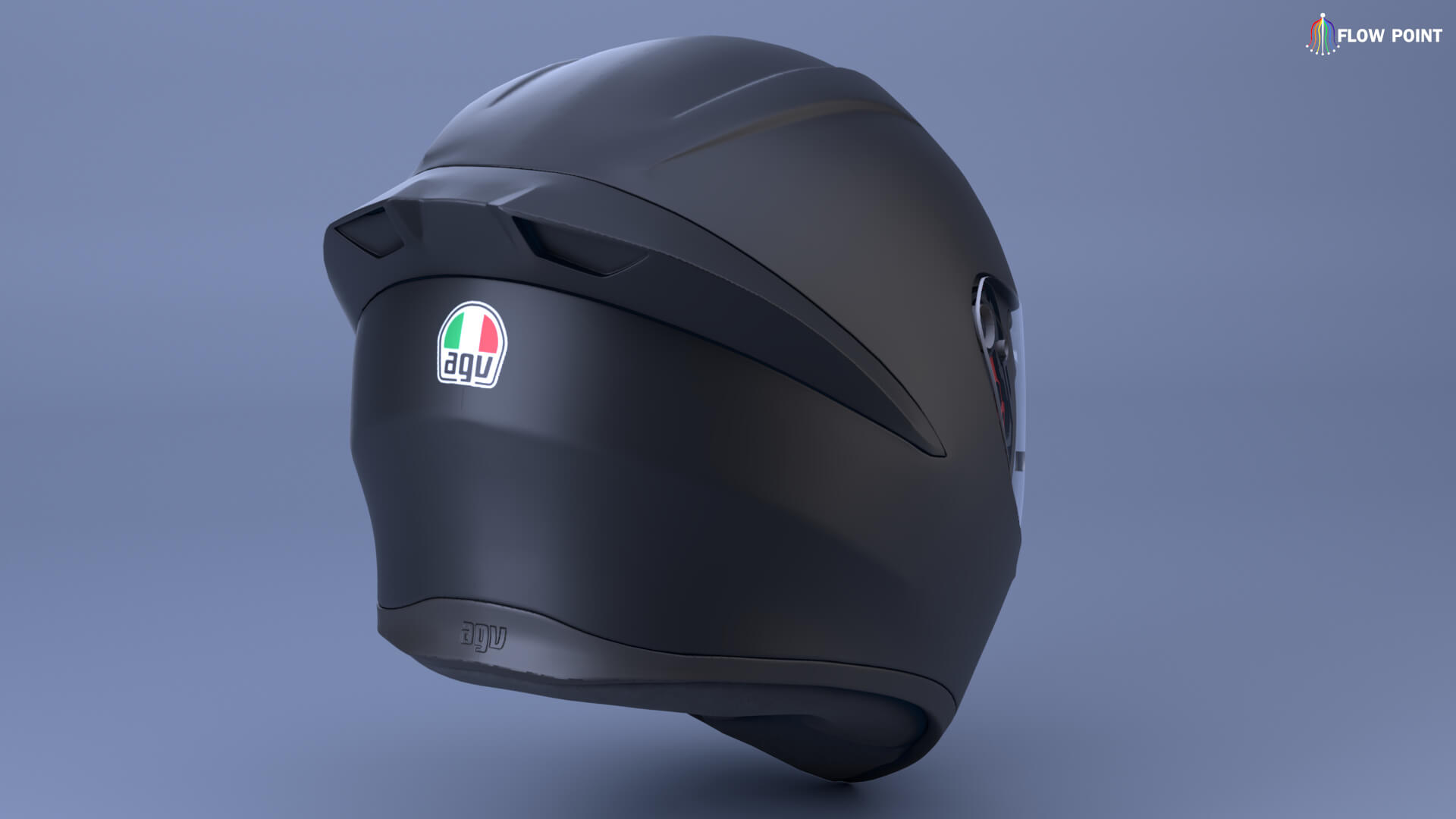 Agv K1S Helmet 3D Model by flowpoint