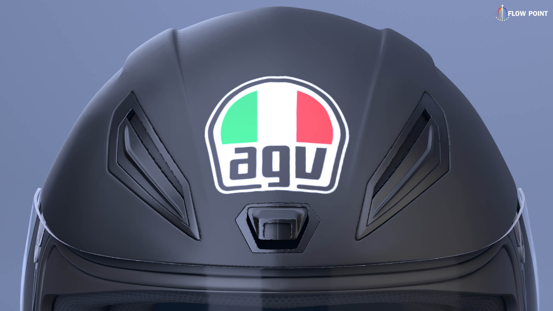 Agv K1S Helmet 3D Model by flowpoint