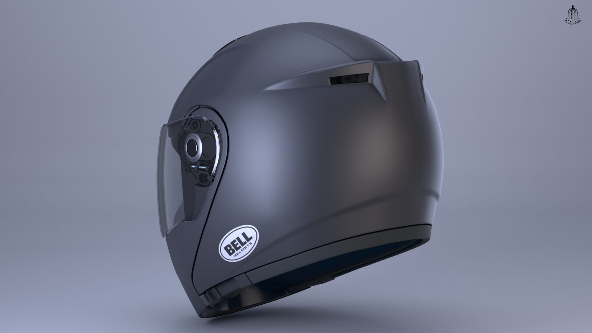 Bell SRT Modular Helmet 3D Model by flowpoint