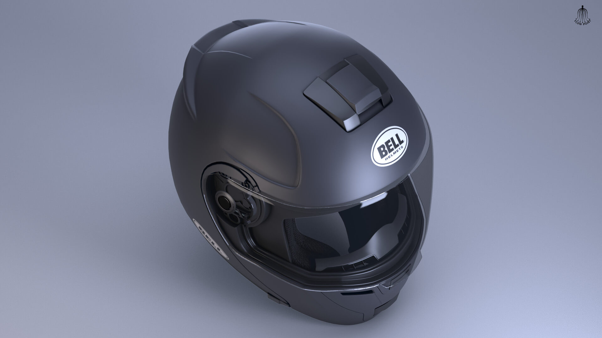 Bell SRT Modular Helmet 3D Model by flowpoint