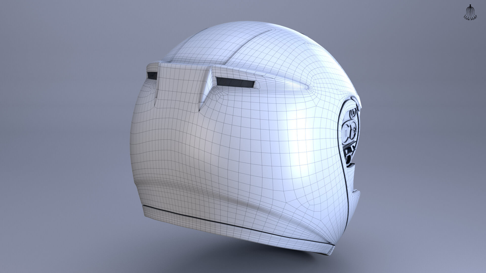 Bell SRT Modular Helmet 3D Model by flowpoint
