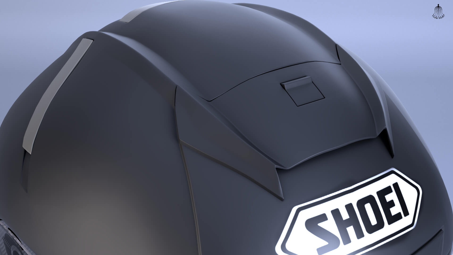 Shoei X-14 Helmet 3D Model by flowpoint