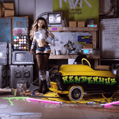 RenderHub Race Day