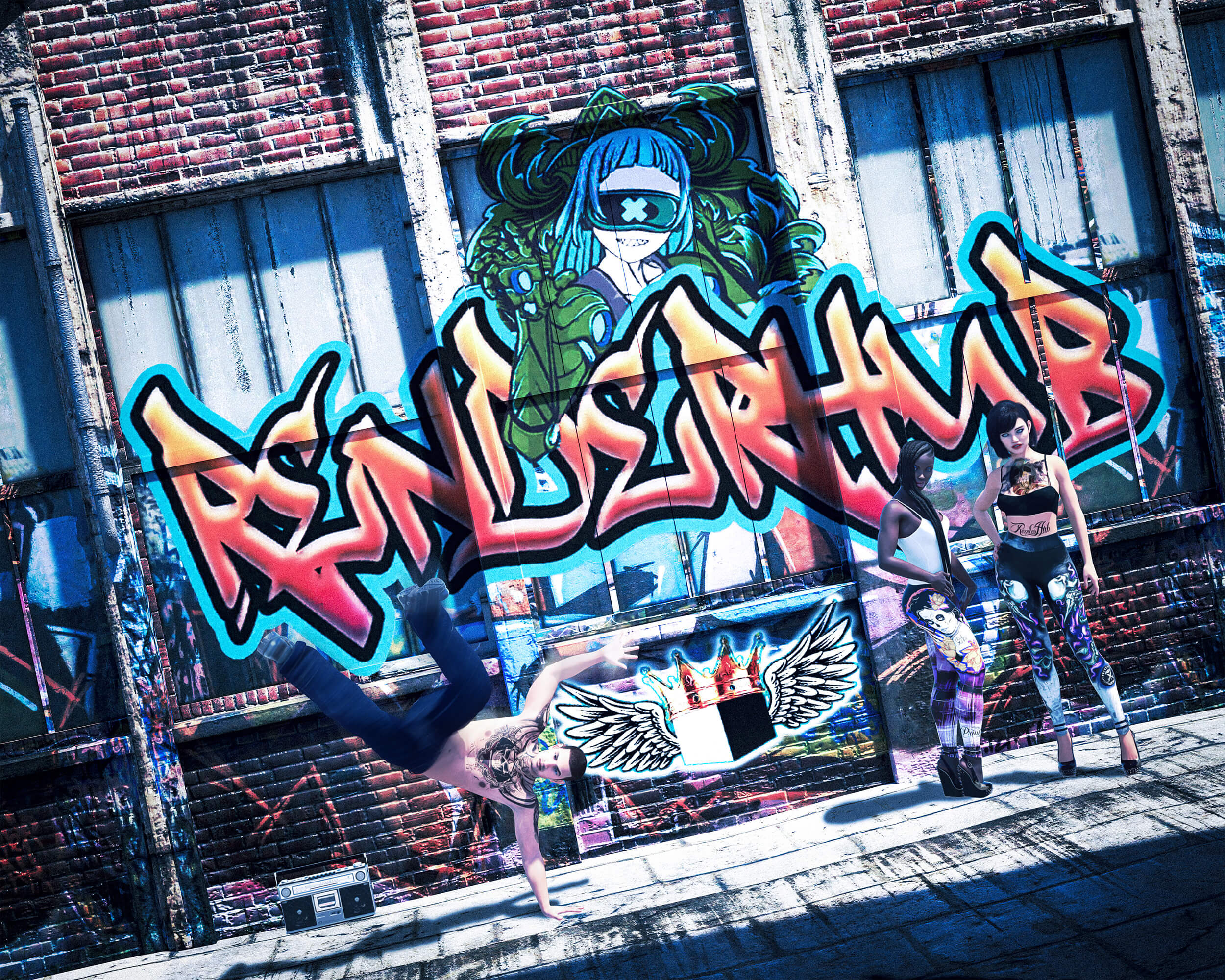 Hip Hop Alley | RenderHub Forum