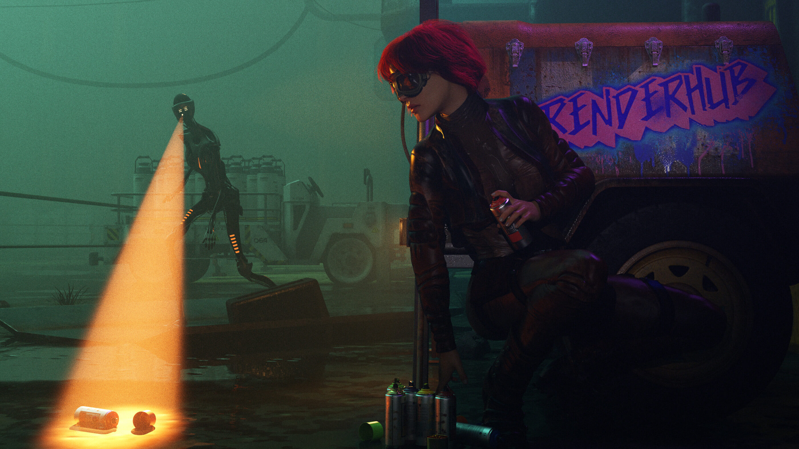 Ghost City Rebels - Graffiti Contest Entry | RenderHub Forum