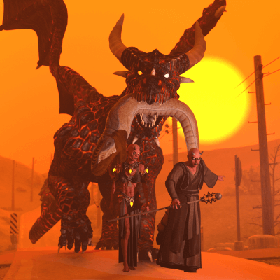 Homeward Bound with Halloween dinner