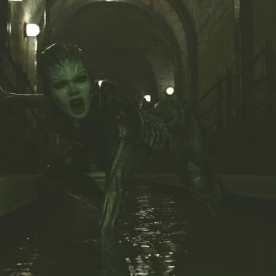Alien in the sewers