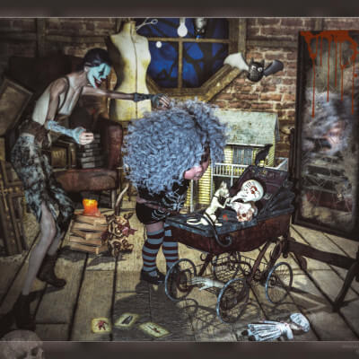 Crazy babe gone astray