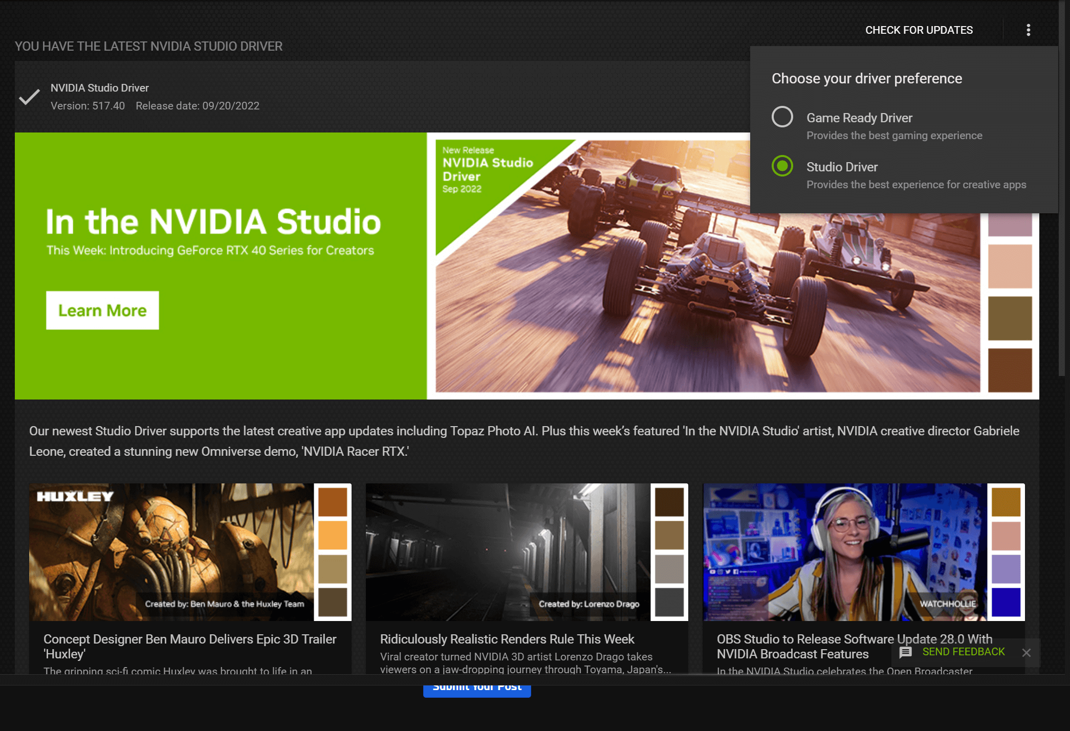 Nvidia Driver Issue !!! | RenderHub Forum