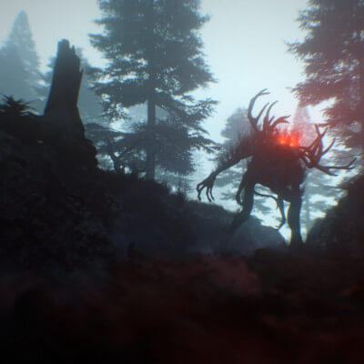 Infraganti in the woods