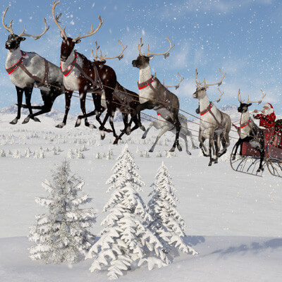 Santas Trial Run.