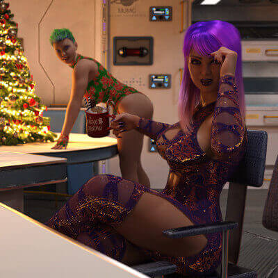 Christmas in Space A