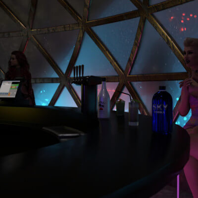 New Years Party on a foreign Planet