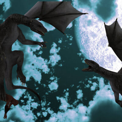 Winter Dragon Fantasy
