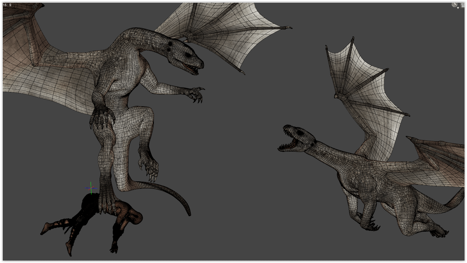 Winter Dragon Fantasy | RenderHub Forum