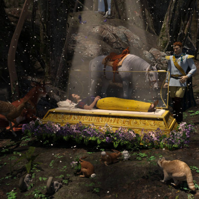 Snow White & the Seven Dwarfs Fantasy for Winter