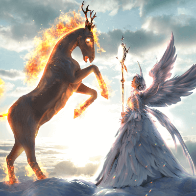 Kirin and the Winter Angel