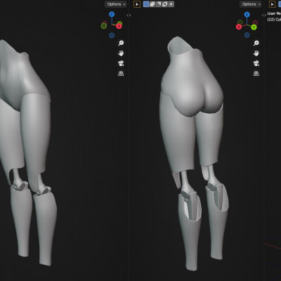 Sexy Female Robot  Entry by Slinky3D