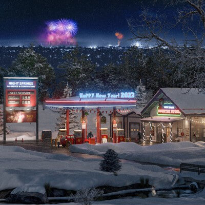 New Years fantasy one