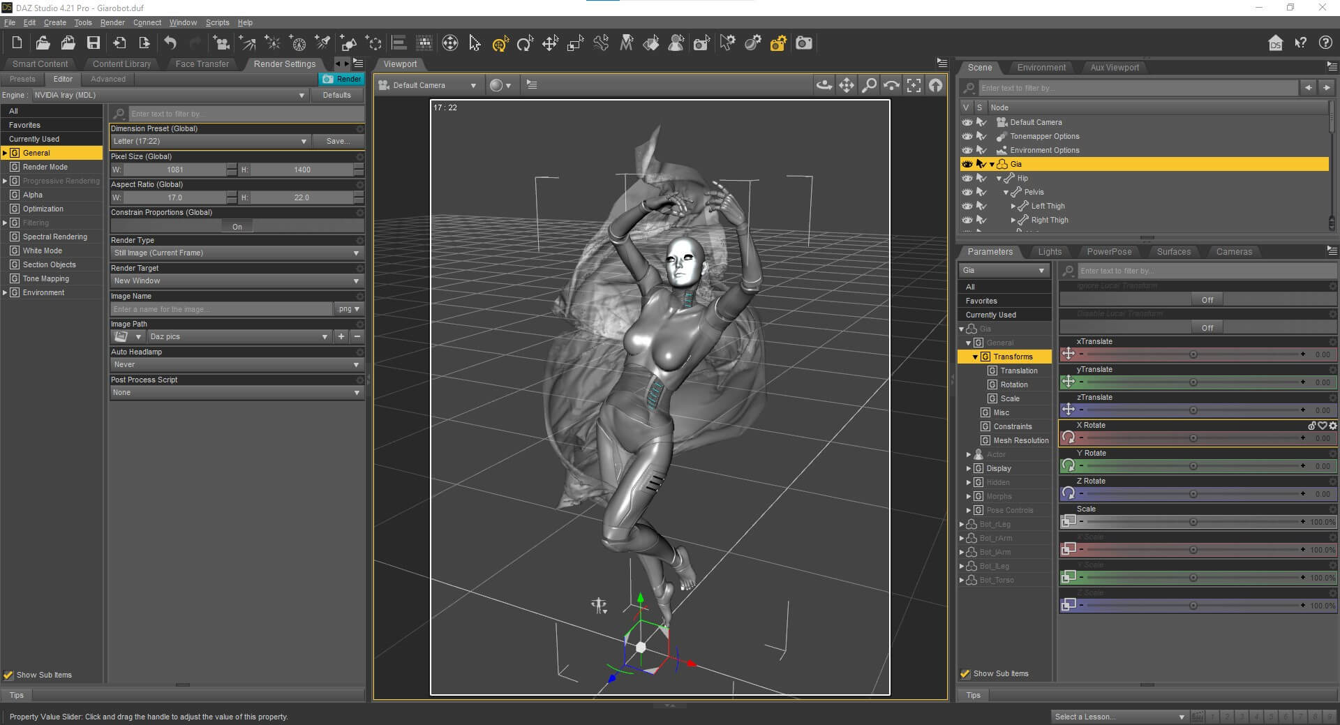 Robotic Ethereal | RenderHub Forum