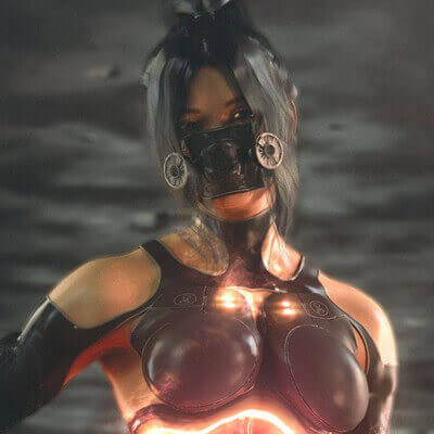 KeremGo3D My Entry To The Sexy Robot Contest