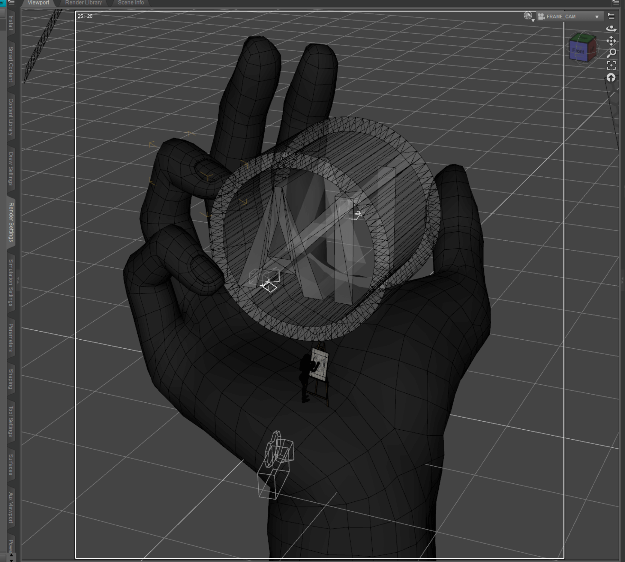 A Hand. A Drawing. | RenderHub Forum