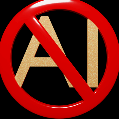 No AI Logo created in Blender