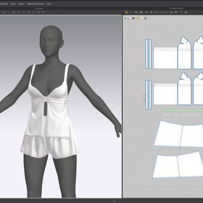 K3D Girl Outfit