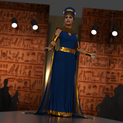 Nefertiti Ancient Egypt Outfit