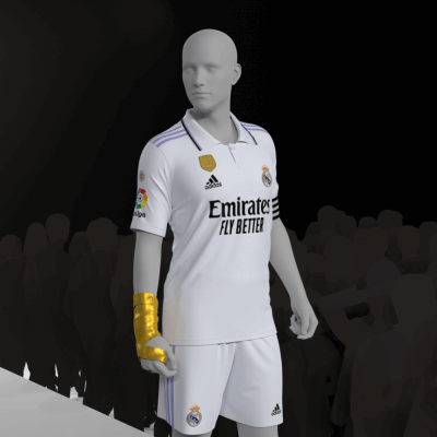Benzema Real Madrid 2022 Home Kit Ballon Dor Special Edition