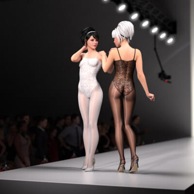 Lalis Fashion Show - Bodystocking 01