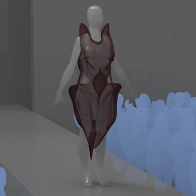 Goddess of the sea dress