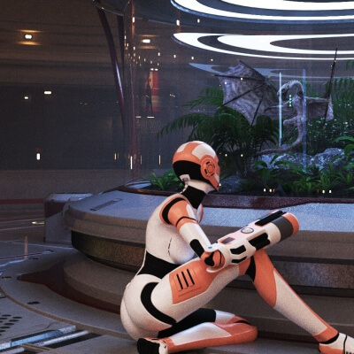 break at spacestation